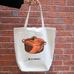 Le Creuset 100 Year Anniversary Centennial Tote Bag 100% Cotton Canvas